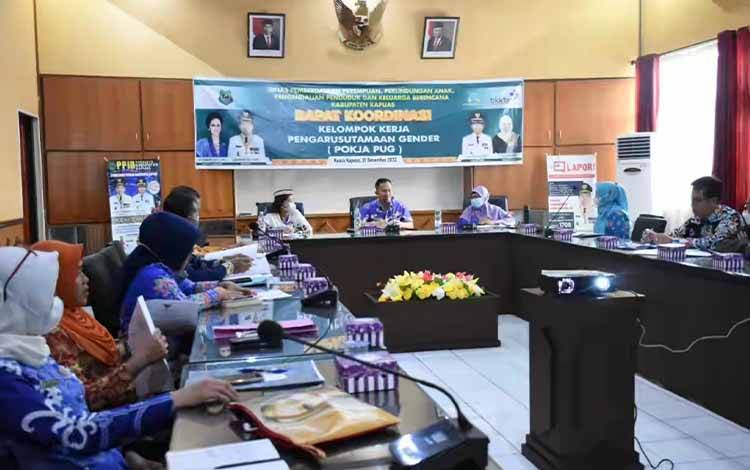 Plt Kepala Dinas P3APPKB Kapuas: PUG Strategi Wujudkan Kesetaraan Gender