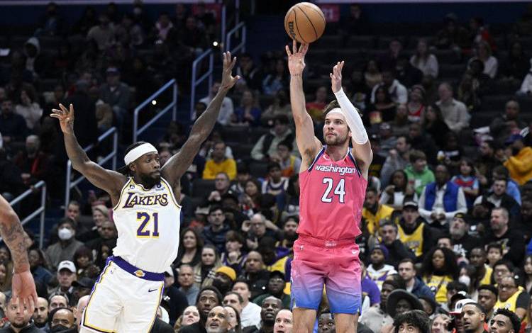 Anthony Davis Cetak 55 Poin saat Lakers Hempaskan Wizards