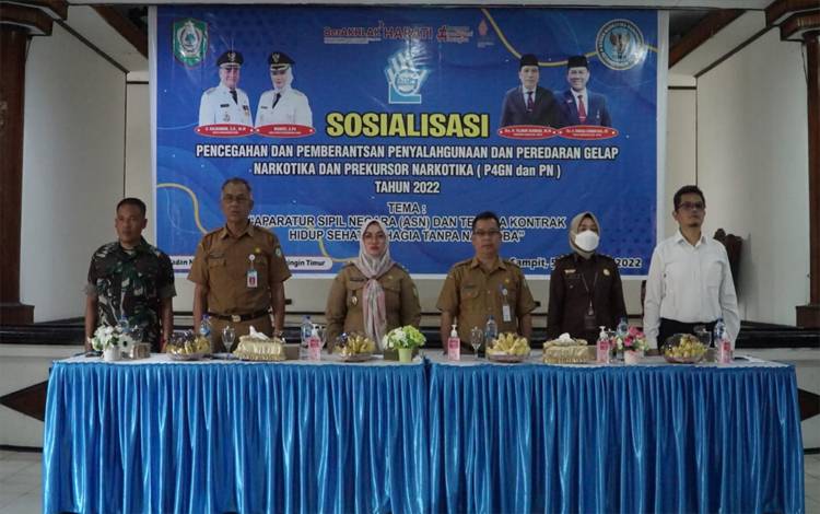 Anggota Satpol PP Kotim Diberi Sosialisasi Pencegahan dan Penyalahgunaan Narkoba