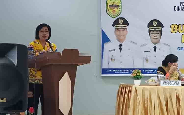 Wakil Bupati Gunung Mas Dorong Adanya Perpustakaan Desa