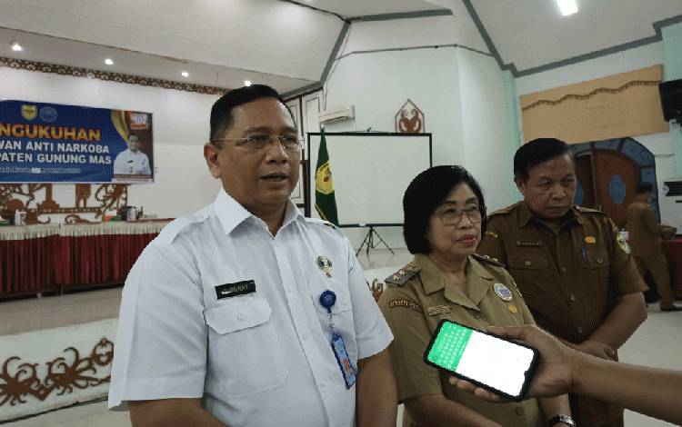 Pemkab Gunung Mas Diapresiasi oleh Kepala BNN Kalteng karena Ini