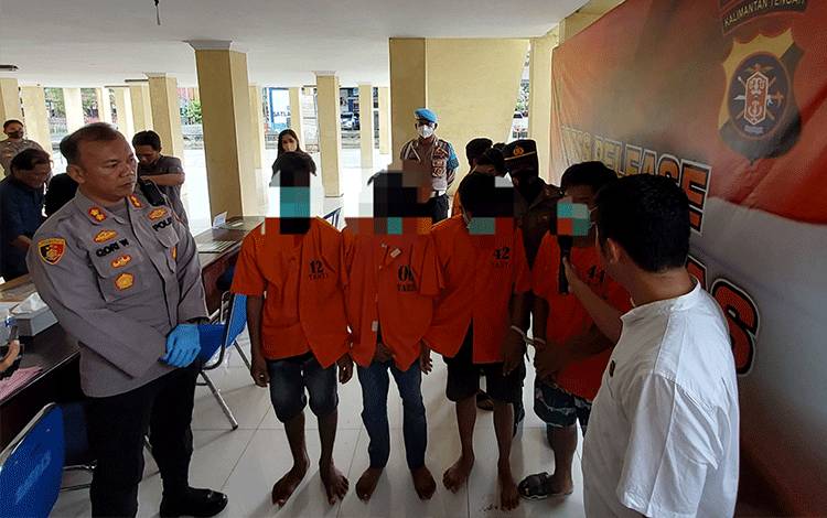 Kasus Persetubuhan Anak Bawah Umur, 4 Pemuda di Kapuas ini Ditangkap Polisi
