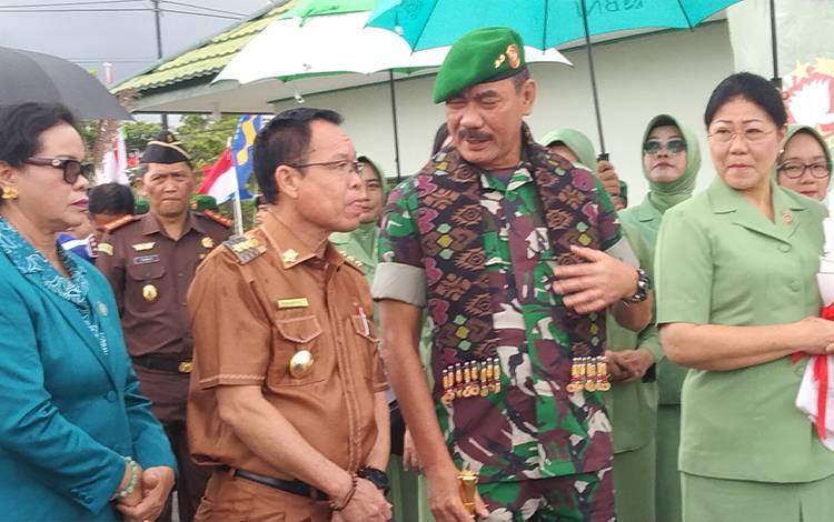 Pangdam XII Tanjung Pura Kunjungi Katingan, Ini Aagendanya