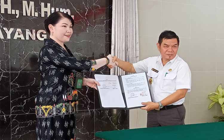Pemkab Barito Timur Hibahkan Bangunan Pendopo ke Pengadilan Negeri Tamiang Layang