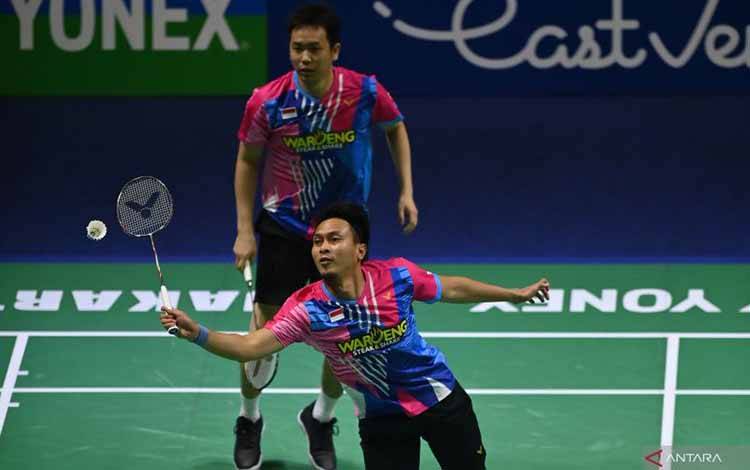 Fajar/Rian dan Ahsan/Hendra Kompak Kantongi Kemenangan Awal