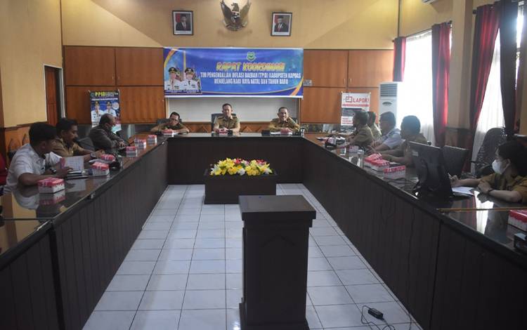 TPID Kapuas Gelar Rapat Koordinasi Jelang Nataru