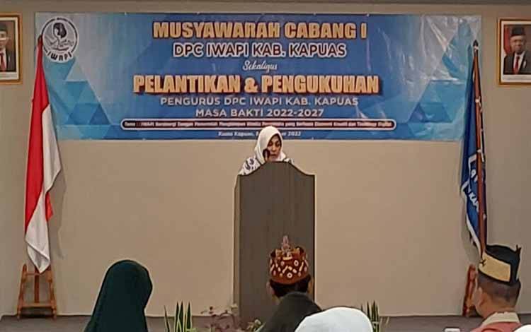 DPC IWAPI Kapuas Ingin Optimalkan Peran Dalam Pemberdayaan UKM