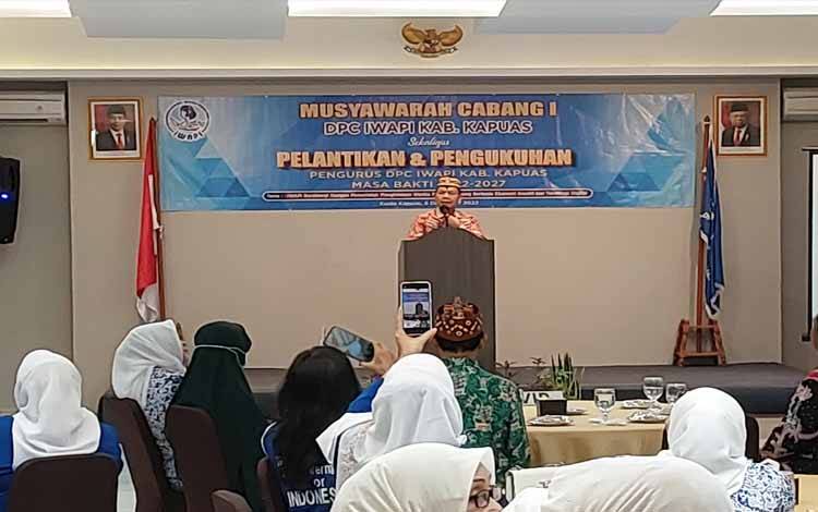 Pemda Siap Kolaborasi Dengan DPC IWAPI Kapuas Dorong Perekonomian