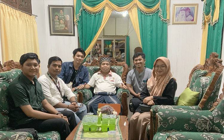 Minta Arahan, Pengurus HMI Cabang Palangka Raya Kunjungi Sutransyah