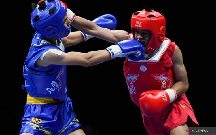 Denis Harapan Terakhir Indonesia di Nomor Sanda WJWC 2022