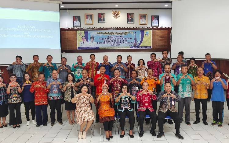 Pemkab Gunung Mas Sosialisasi dan Penandatanganan Komitmen Bersama Gerakan Sadar Tertib Arsip