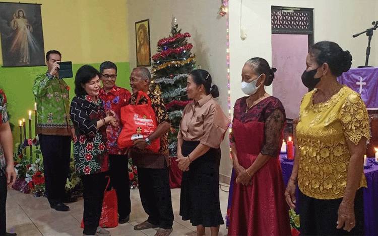 Bupati Pulang Pisau Safari Natal