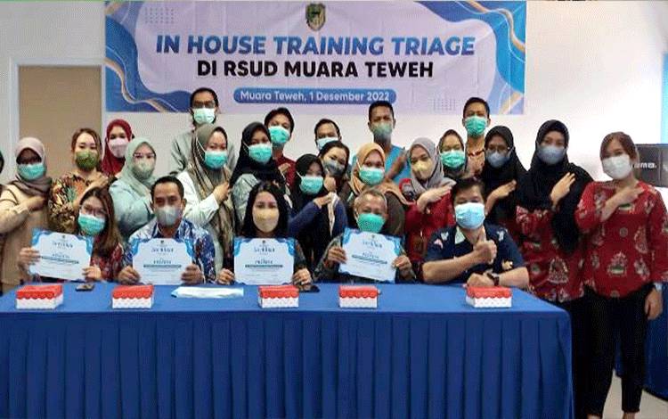 RSUD Muara Teweh Gelar In House Training Triase IGD dan IHT BHD