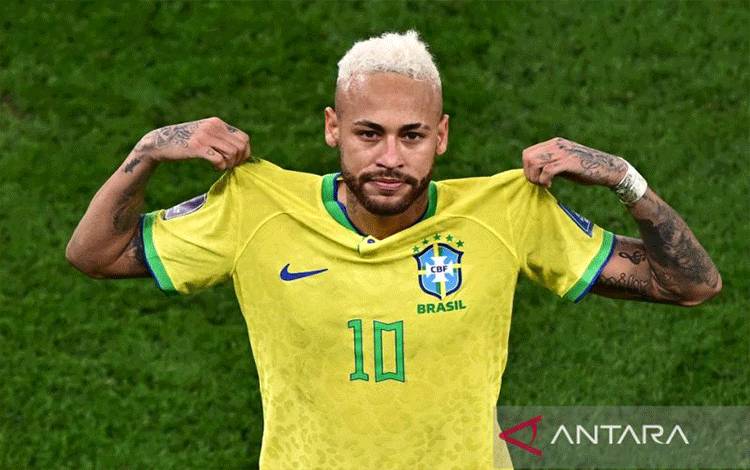 Cetak Gol Lawan Kroasia, Neymar Samai Rekor Gol Pele