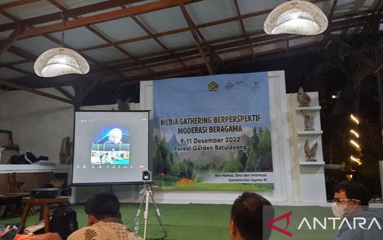 Sekjen Kemenag Dorong Media Terus Gaungkan Moderasi Beragama