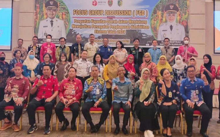 Pemko Palangka Raya Upayakan Percepatan Penghapusan Kemiskinan
