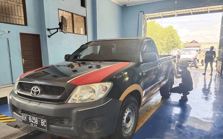 Dishub Palangka Raya Permudah Pembayaran Uji KIR melalui QRIS