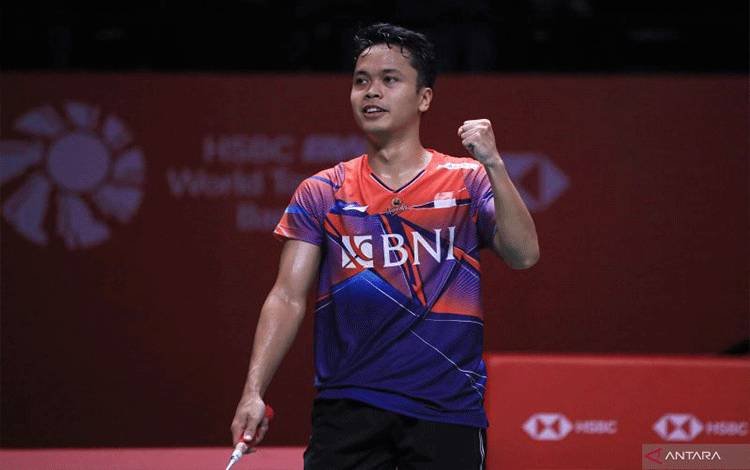Ginting Belum Sanggup Patahkan Dominasi Axelsen di Partai Puncak
