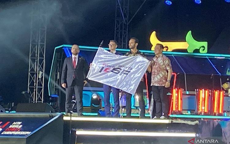 Indonesia Serahkan Tongkat Estafet Kejuaraan Esport Dunia ke Rumania
