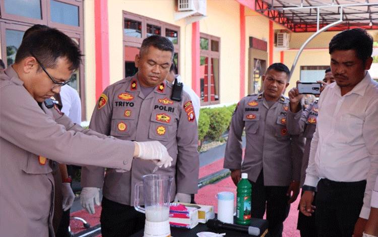 Polres Katingan Ungkap 2 Kasus Narkotika, Ini Tersangkanya