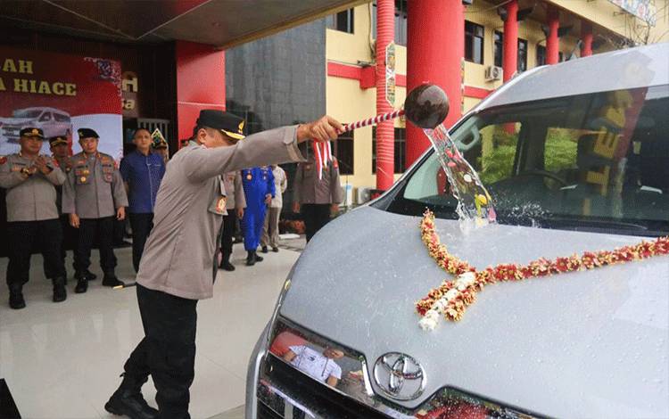 Polda Kalteng dapat Bantuan Hibah Mobil?