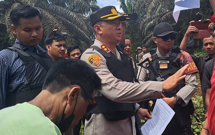 Kapolres Lamandau Imbau Menyampaikan Tuntutan Harus Tetap Mengikuti Aturan?