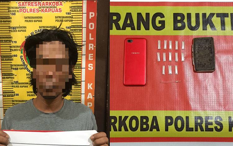 Kedapatan Miliki 2,83 Gram Sabu, Terduga Pengedar ini Ditangkap Polisi
