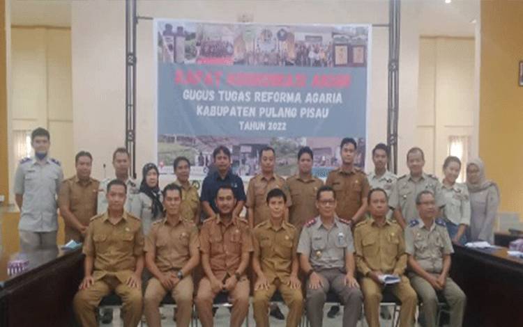 Gugus Tugas Reforma Agraria Pulang Pisau Rakor