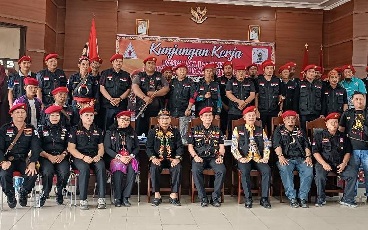 Pesan Panglima Batamad Kalimantan Tengah kepada Batamad Gunung Mas