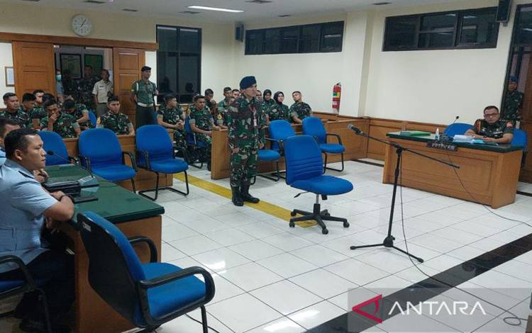 Bintara TNI AU Pelaku Pembunuhan Dihukum Seumur Hidup
