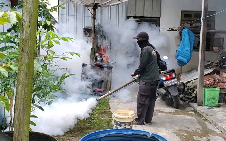 Ditemukan 7 Kasus DBD, Dinkes Lakukan Foging di Wilayah Baamang Tengah