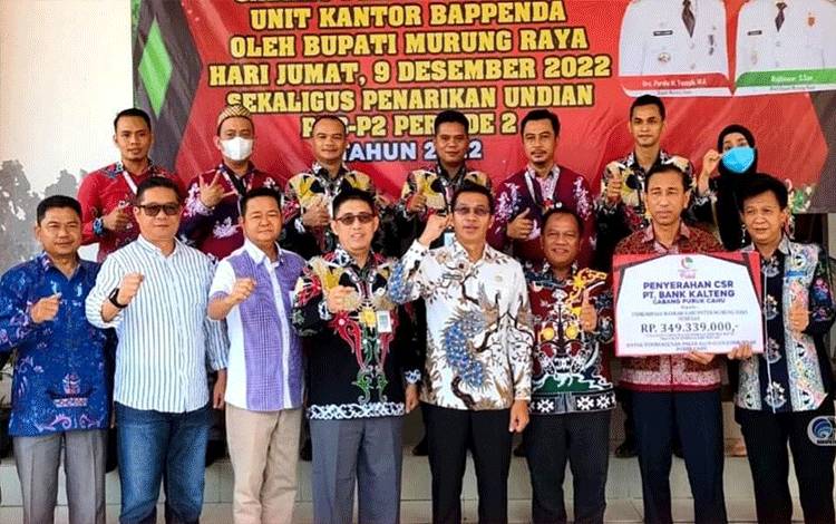 Bupati Murung Raya Resmikan Bank Kalteng Cabang Pembantu Unit Type C
