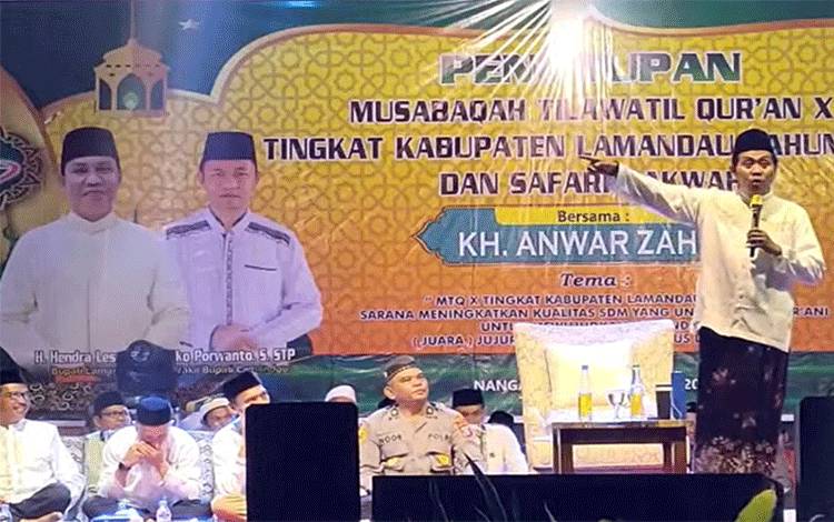 Anwar Zahid Sampaikan Urgensi Membaca Al-Quran