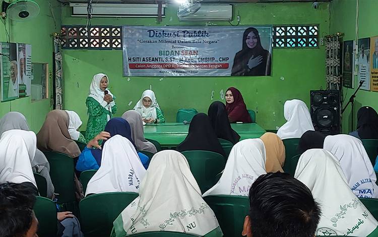 Generasi Milenial Kapuas Antusias Ikuti Diskusi Publik