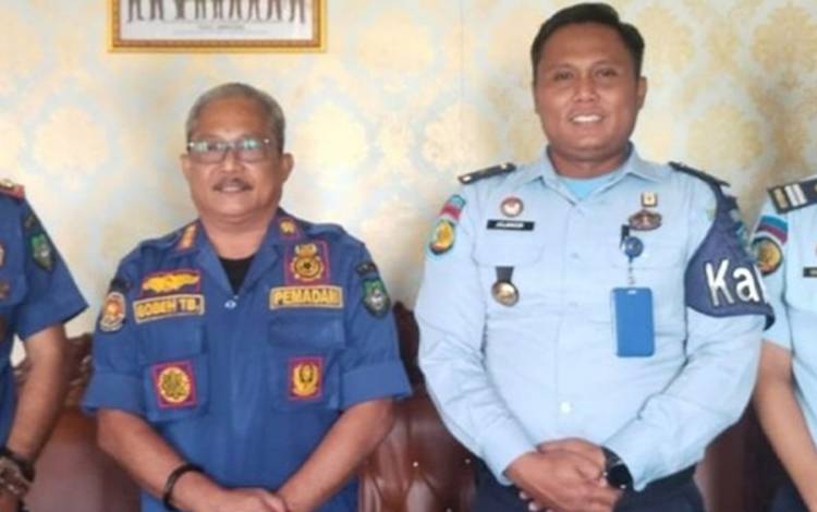 Rutan Kapuas Lakukan Koordinasi Antisipasi Kebakaran