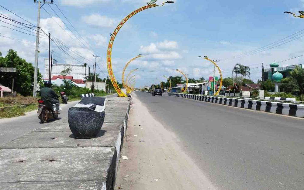 Pot di Jalur Terowongan Nur Mentaya Ada yang Rusak
