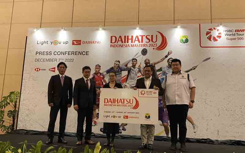 Tiket Indonesia Masters 2023 Dijual Online pada 22 Desember