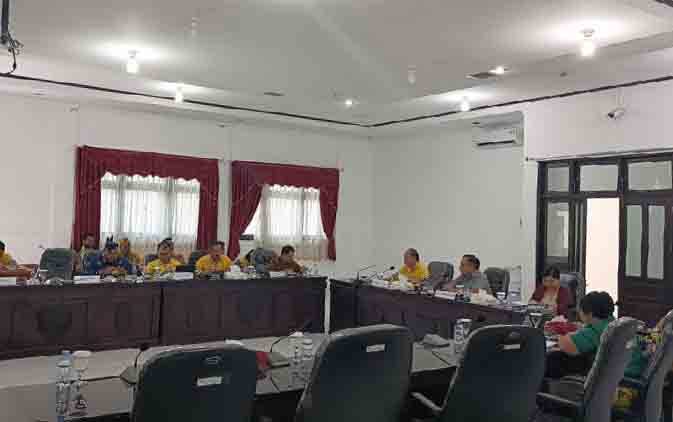 Bapemperda DPRD Gunung Mas Gelar RDP Soal ini