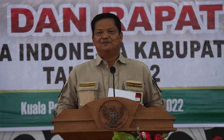 Sekda Hadiri Taaruf dan Rapat Kerja Majelis Ulama Indonesia Seruyan