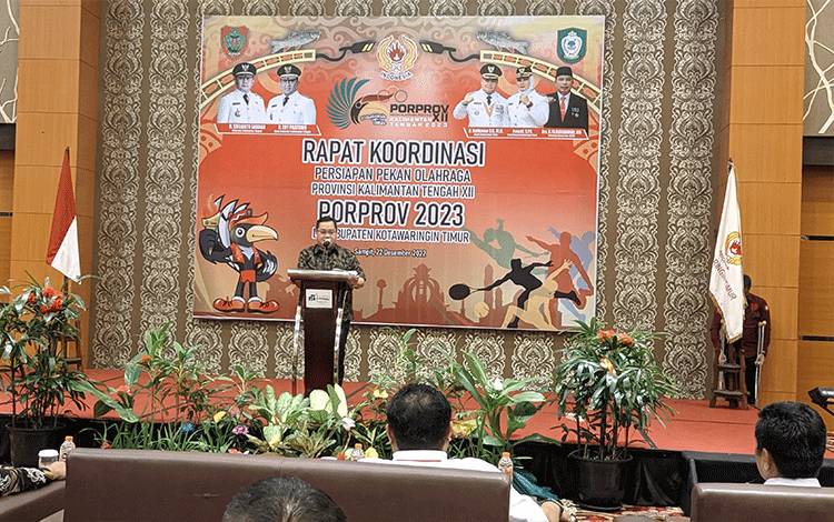Bupati Kotim Minta Panitia Serius Perhatikan Penginapan Atlet Porprov Kalteng