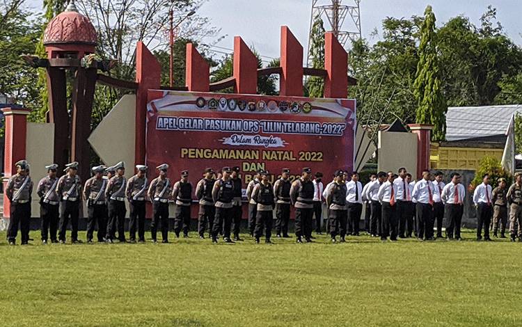 Polisi Bangun 7 Pos Pengamanan Natal dan Tahun Baru 2023 di Kotim