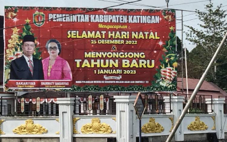 Bupati Katingan Open House Hari Raya Natal