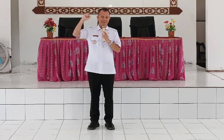 Bupati Gunung Mas Ajak Masyarakat Budayakan Falsafah Belum Bahadat