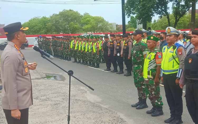 Petugas Gabungan Amankan 197 Gereja di Palangka Raya