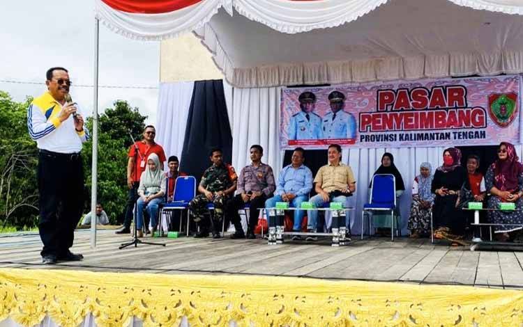 Pemprov Kalteng Gencarkan Pasar Penyeimbang Kendalikan Inflasi Daerah