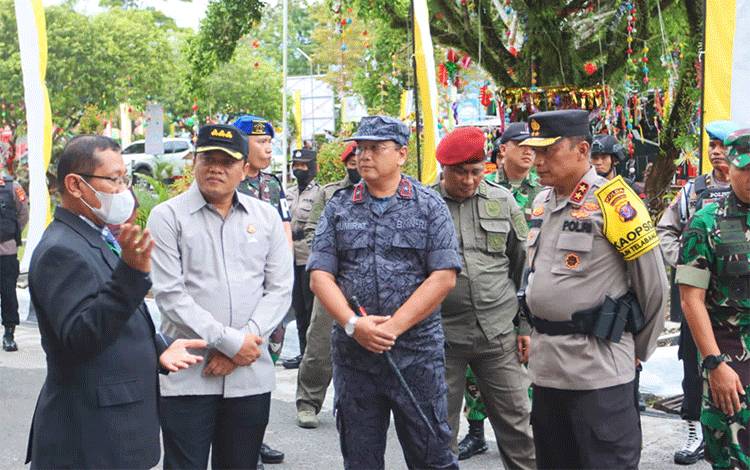 Kapolda Kalteng Cek Sejumlah Gereja Pastikan Ibadah Natal Aman