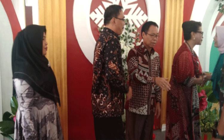 Wakil Bupati Katingan Hadiri Open House ke Pejabat dan Tokoh