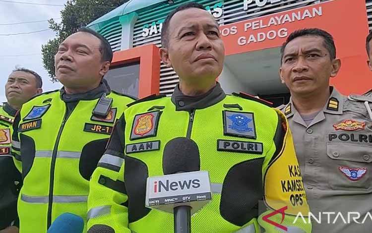 Korlantas Prediksi Penurunan Arus Lalin karena Natal bukan Hari Kerja