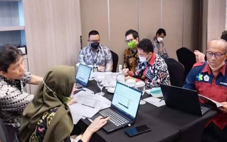 Dinkes Lamandau Ikuti Penilaian Renja 2023