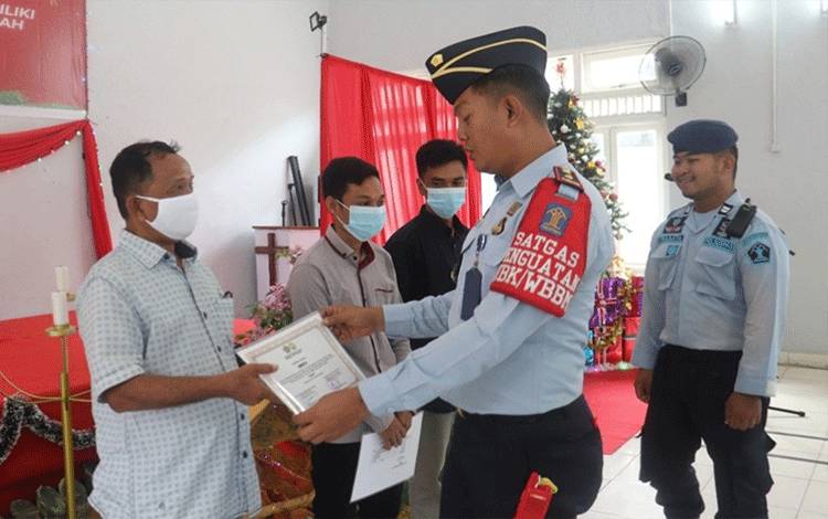 29 WBP Rutan Kuala Kapuas Dapat Remisi Khusus Natal Tahun 2022?